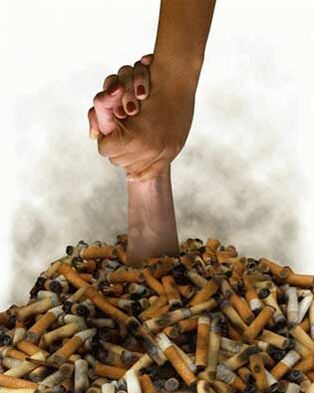 Aiutare all'abbandono per fumare